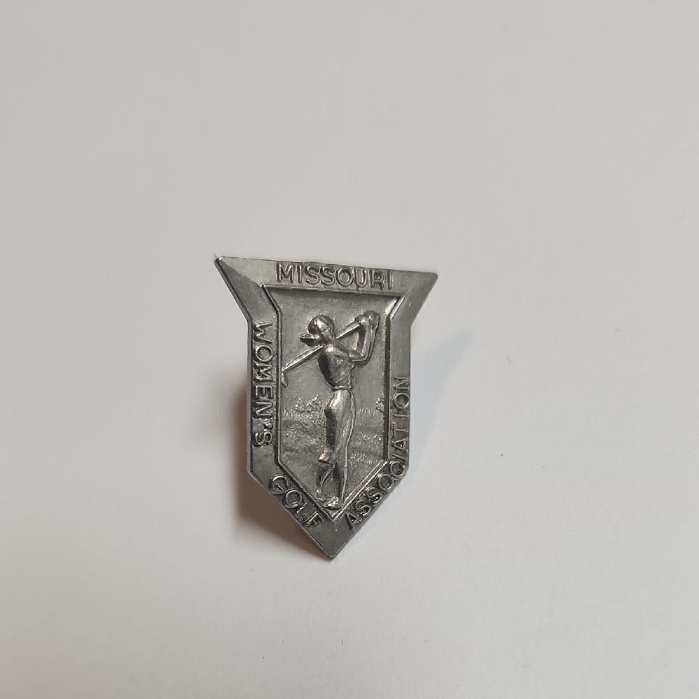 Silver Womens Golf Association Pin